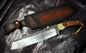 JN handmade bushcraft knife B24d