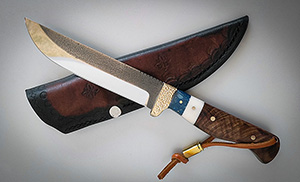 JN handmade bushcraft knife B26d
