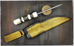 JN handmade bushcraft knife B27e