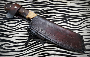 JN handmade bushcraft knife B37e