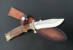 JN handmade collectible knife Seppuku C33b
