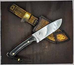 JN handmade skinner knife S14c