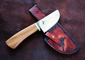 JN handmade skinner knife S17b