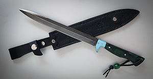 JN Handmade Fighter knife T47d