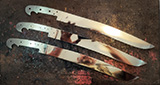 knife blades 16