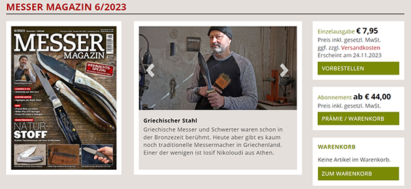 MESSER MAGAZIN 2