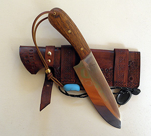 JN handmade bushcraft knife B11d