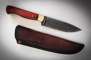 JN Coltello Bushcraft fatto a mano B16c