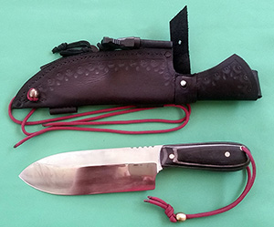 JN handmade bushcraft knife B19c