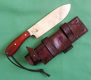 JN handmade bushcraft knife B20c