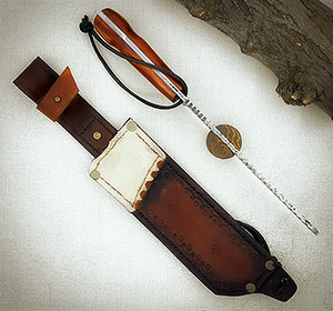 JN handmade bushcraft knife B23d