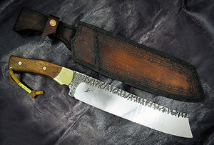 JN Coltello Bushcraft fatto a mano B23a