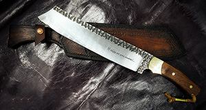 JN handmade bushcraft knife B24c