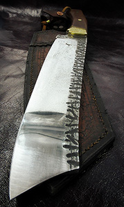 JN handmade bushcraft knife B24e