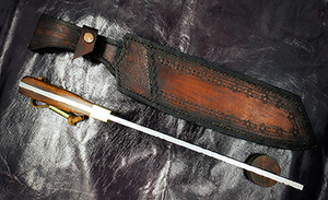 JN handmade bushcraft knife B24f