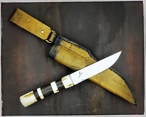 JN handmade bushcraft knife B27b