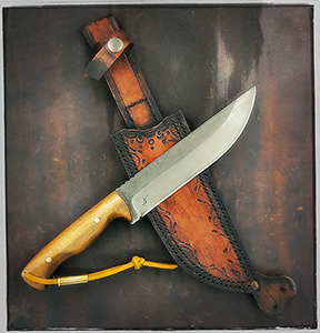 JN handmade bushcraft knife B28b