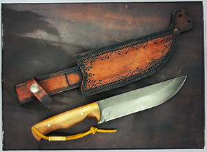 JN handmade bushcraft knife B28c