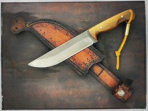 JN handmade bushcraft knife B28d