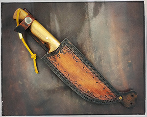 JN handmade bushcraft knife B28f