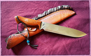 JN handmade bushcraft knife B29a