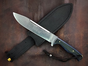 JN handmade bushcraft knife B30d