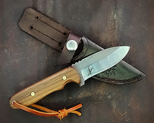 JN Coltello Bushcraft fatto a mano B32b