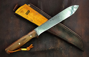 JN Coltello Bushcraft fatto a mano B34b