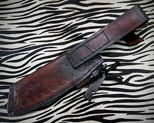 JN handmade bushcraft knife B37f