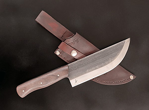 JN Coltello Bushcraft fatto a mano B38b