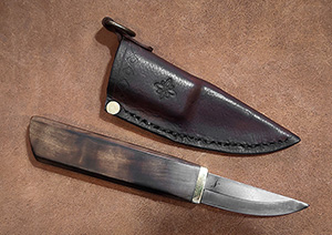 JN handmade scandi knife B40c