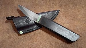 JN handmade scandi knife B40d