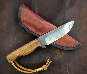 JN Coltello Bushcraft fatto a mano B7a