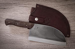 JN Coltello Serbian cleaver fatto a mano CCW43c
