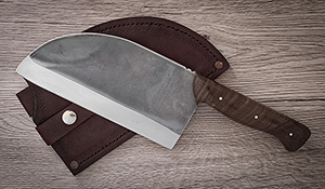 JN Coltello Serbian cleaver fatto a mano CCW43d