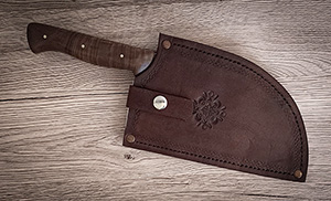 JN Coltello Serbian cleaver fatto a mano CCW43f