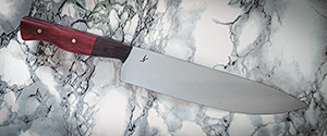 JN Coltello da Cucina-Chef fatto a mano CCW46a