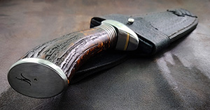 JN handmade damascus knife C21b