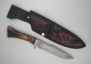 JN handmade damascus knife C26c