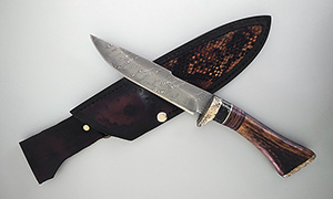 JN Coltello da Collezione fatto a mano C26d