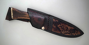 JN handmade damascus knife C26f