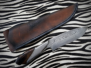 JN handmade damascus knife C27a