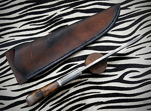 JN handmade damascus knife C27d