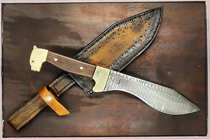 JN handmade damascus knife C2b