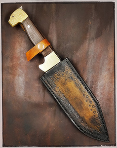 JN handmade damascus knife C2f