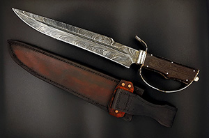 JN handmade damascus knife C31e