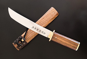 JN handmade collectible knife Seppuku C32d