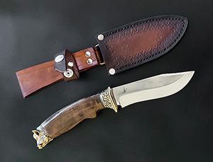 JN handmade collectible knife Seppuku C33c