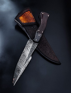 JN handmade damascus knife C6a