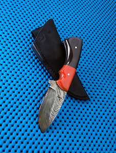 JN coltello EDC damasco fatto a mano EDC11a
